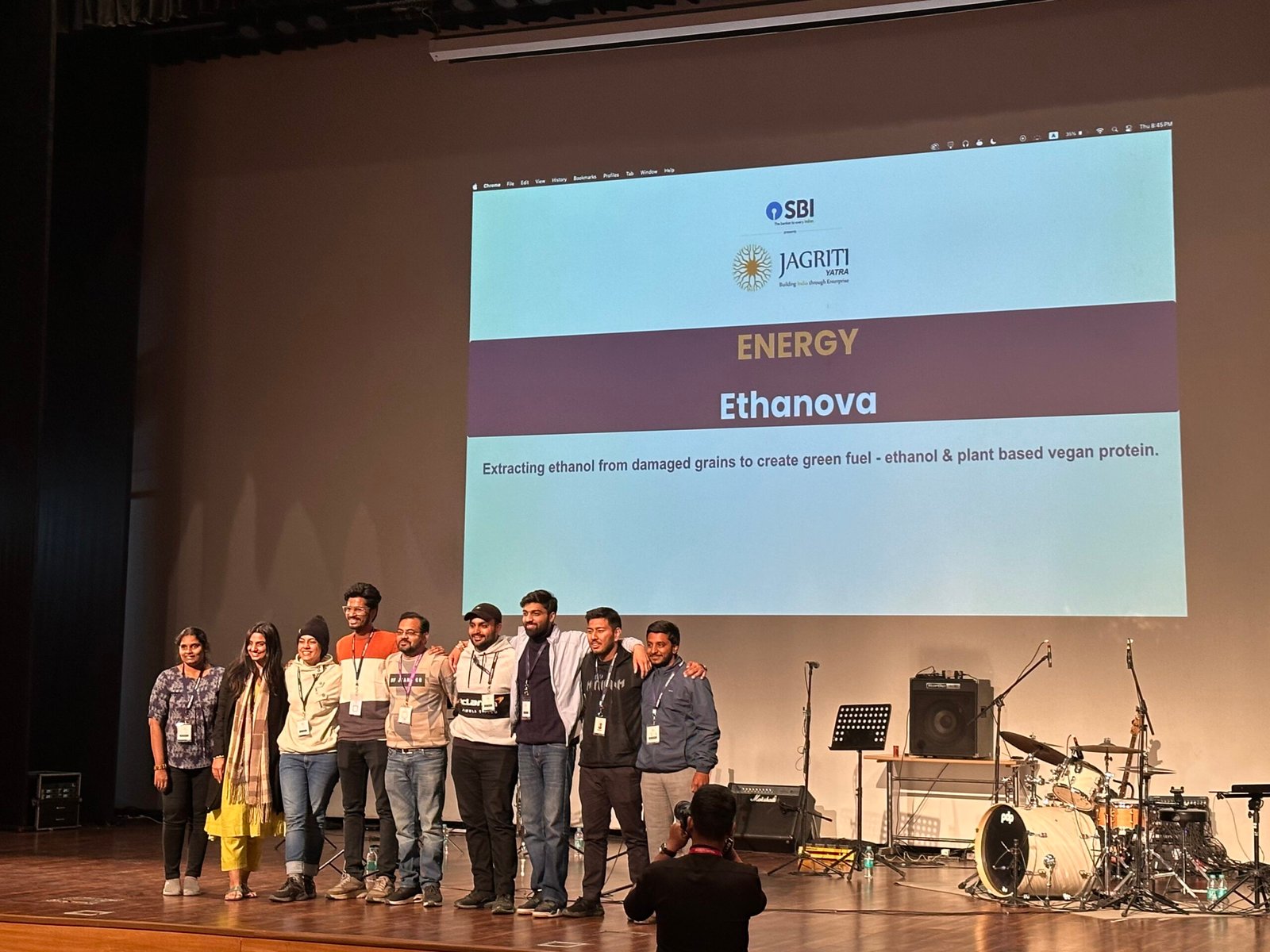 Awarded the Winners in Energy Division for Biz Gyaan Tree